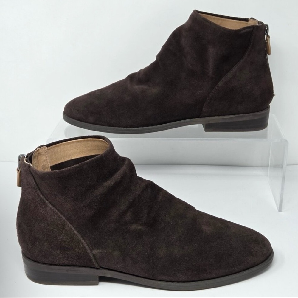 Gentle Souls Emma Brown Suede Ankle Boot